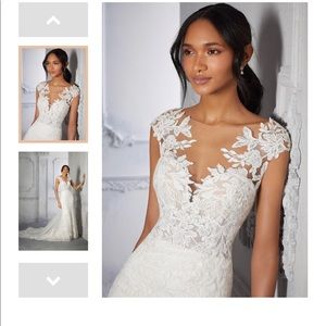 Brand new never worn wedding dress with tags